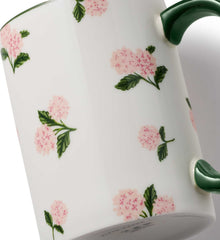 Porcelain Mug - Pink Hydrangea