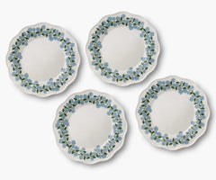 Melamine Assorted Dinner Plates - Hydrangea